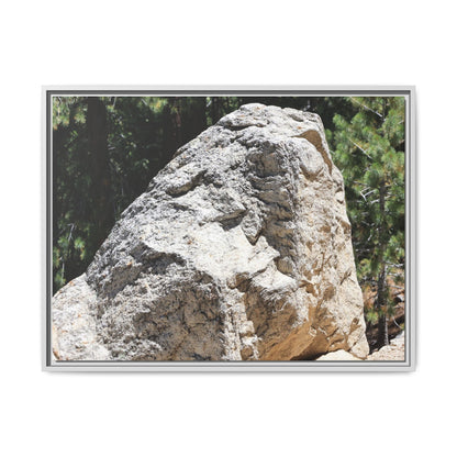 Stone's Silent Whisper - Unique Stretched Canvas Wall Art - Art By Earth