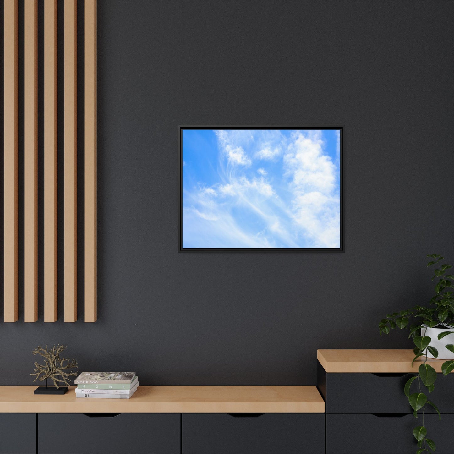 Azure Dreaming - Unique Stretched Canvas Wall Art - Art By Earth