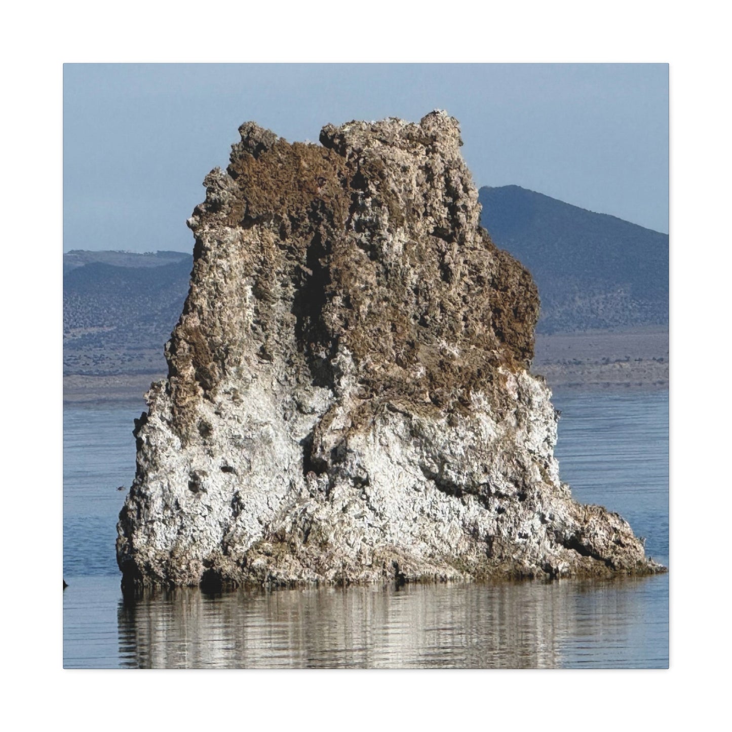 Monolith of Stillness - Unique Frameless Canvas Wall Art