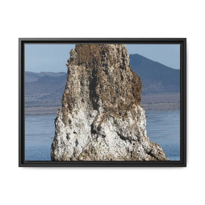 Tufa Tower Reflection - Unique Stretched Canvas Wall Art