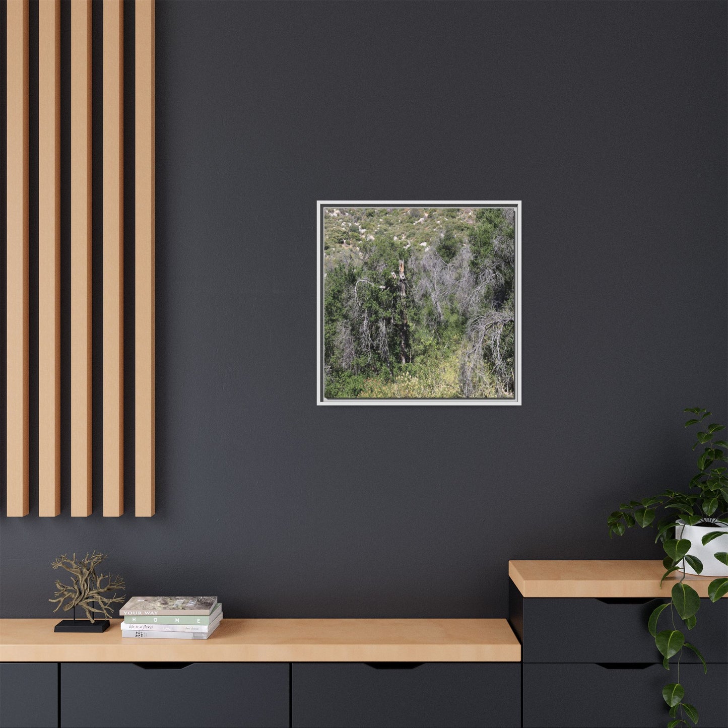 Forest Decline - Unique Stretched Canvas Wall Art
