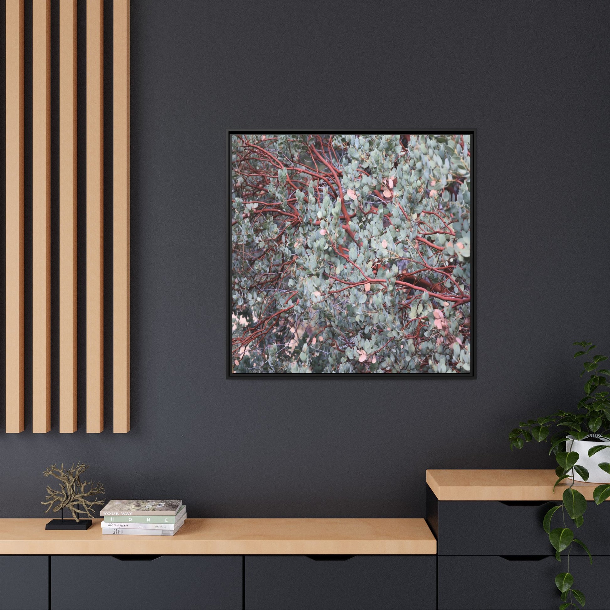 Whispers of Sage - Unique Stretched Canvas Wall Art - Art By Earth