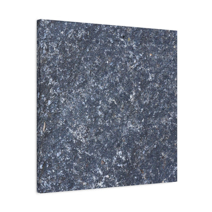 Frozen Whispers of Stone - Unique Frameless Canvas Wall Art - Art By Earth