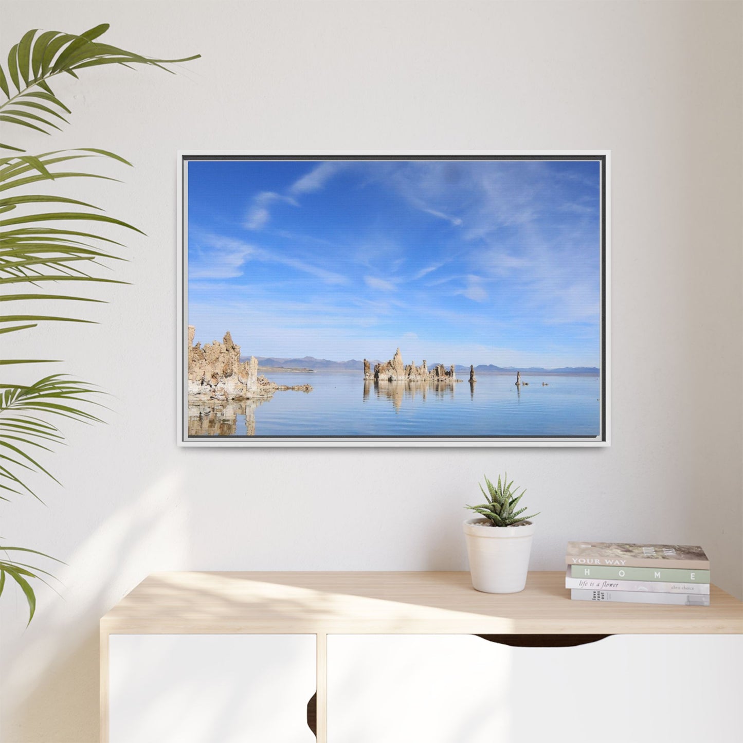 Reflections of Eternity - Unique Stretched Canvas Wall Art