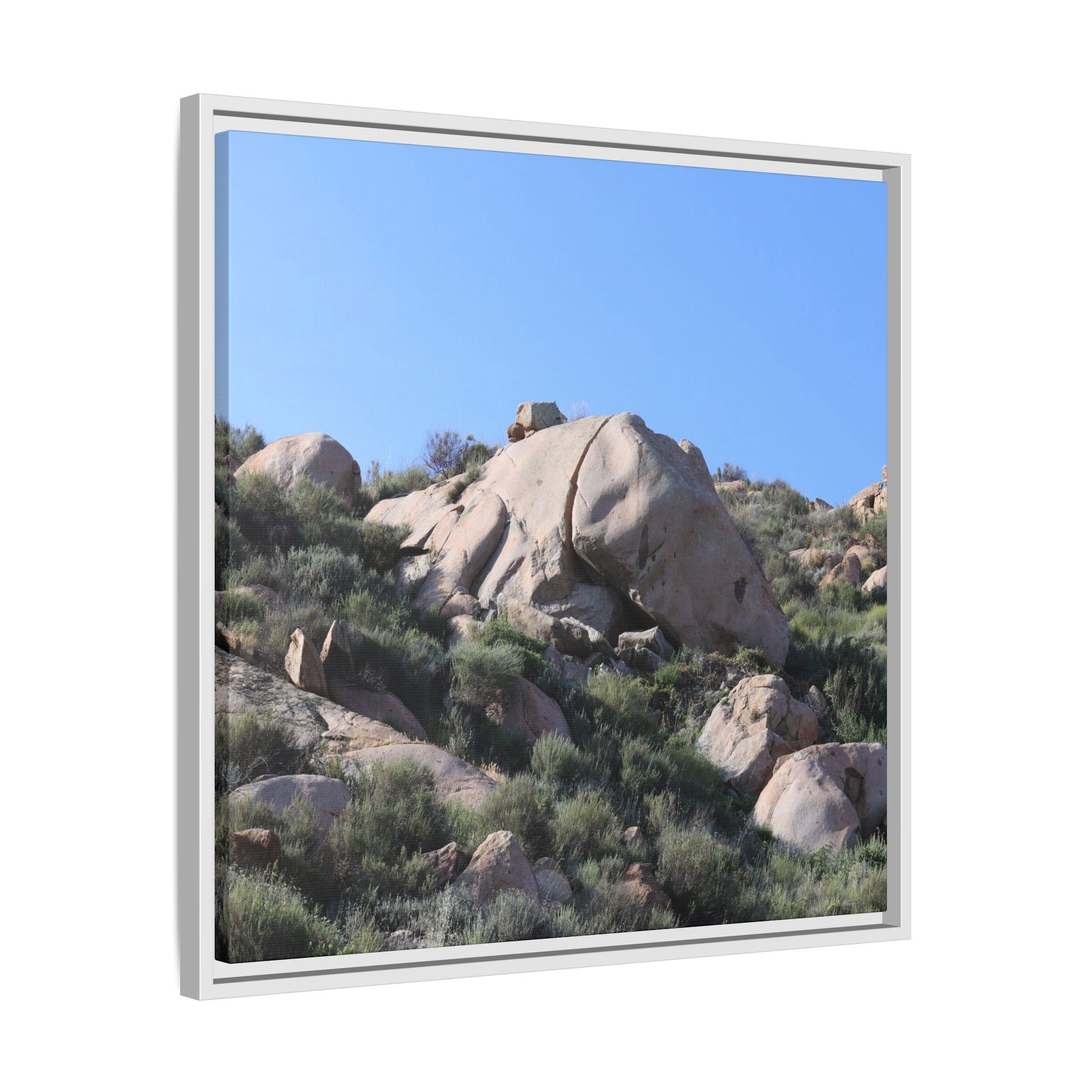 Ancient Stone Landscape - Unique Stretched Canvas Wall Art - Art By Earth