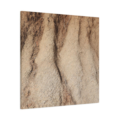 Weathered Earth - Unique Frameless Canvas Wall Art - Art By Earth
