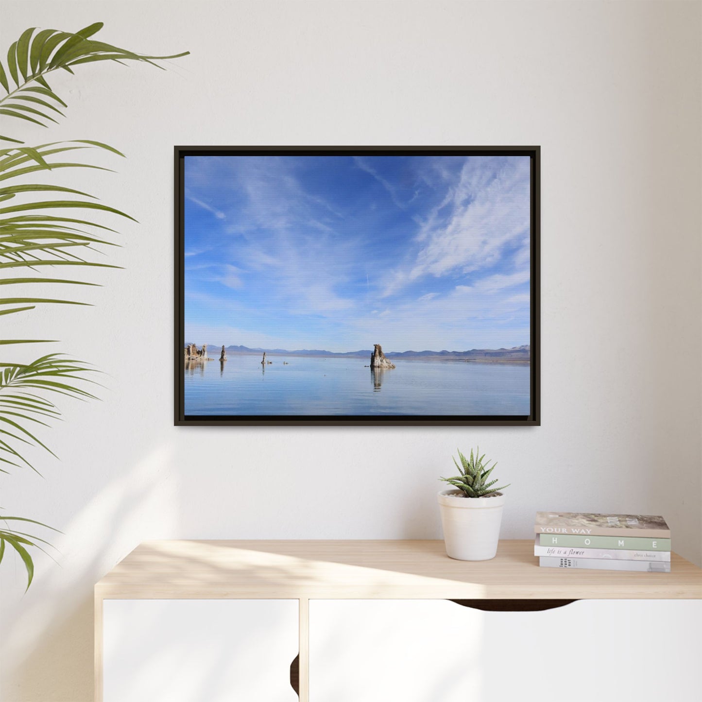 Whispers of Stillness - Unique Stretched Canvas Wall Art