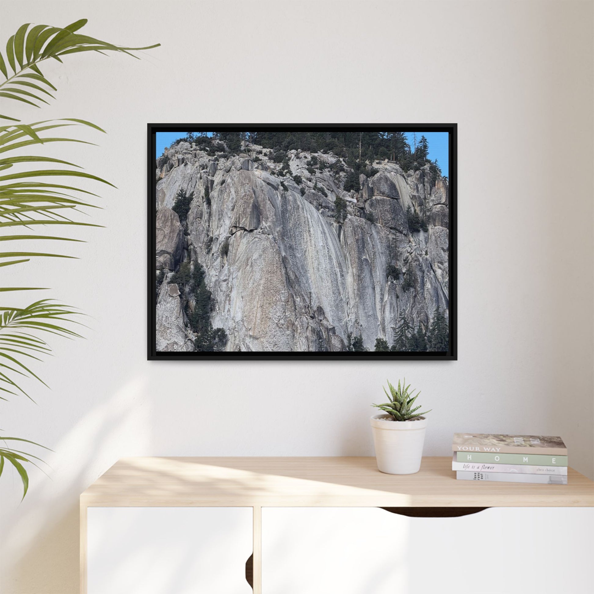 Granite Monument - Unique Stretched Canvas Wall Art - Art By Earth