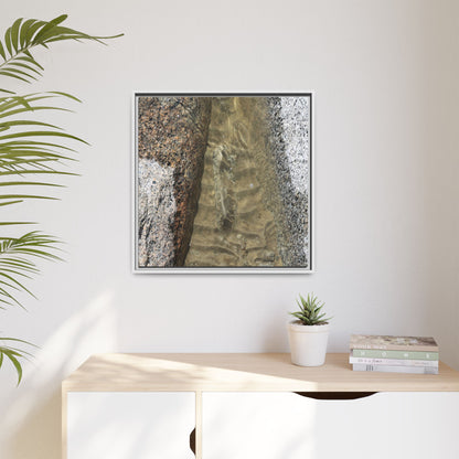 Between Concrete Walls - Unique Stretched Canvas Wall Art - Art By Earth