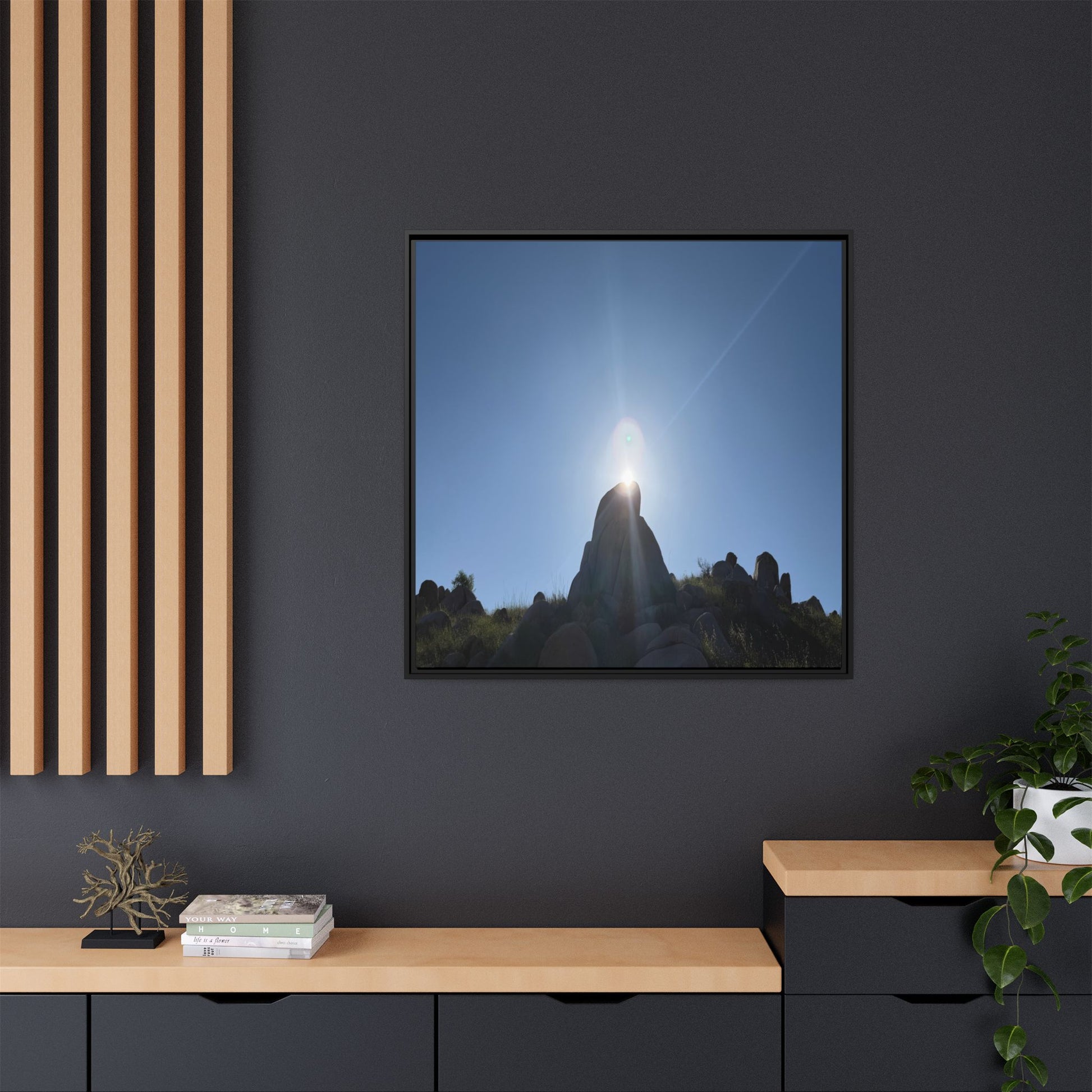 Sunburst - Unique Stretched Canvas Wall Art - Art By Earth