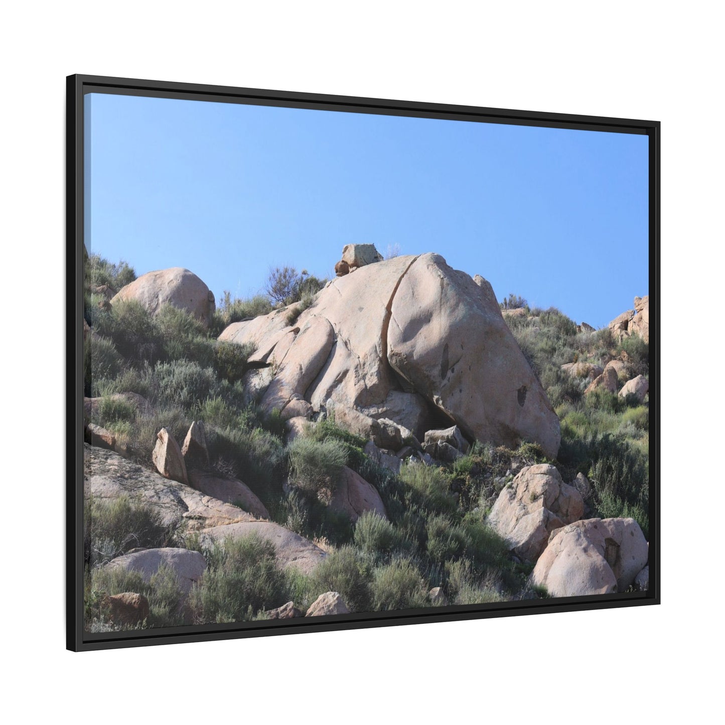 Ancient Stone Landscape - Unique Stretched Canvas Wall Art - Art By Earth