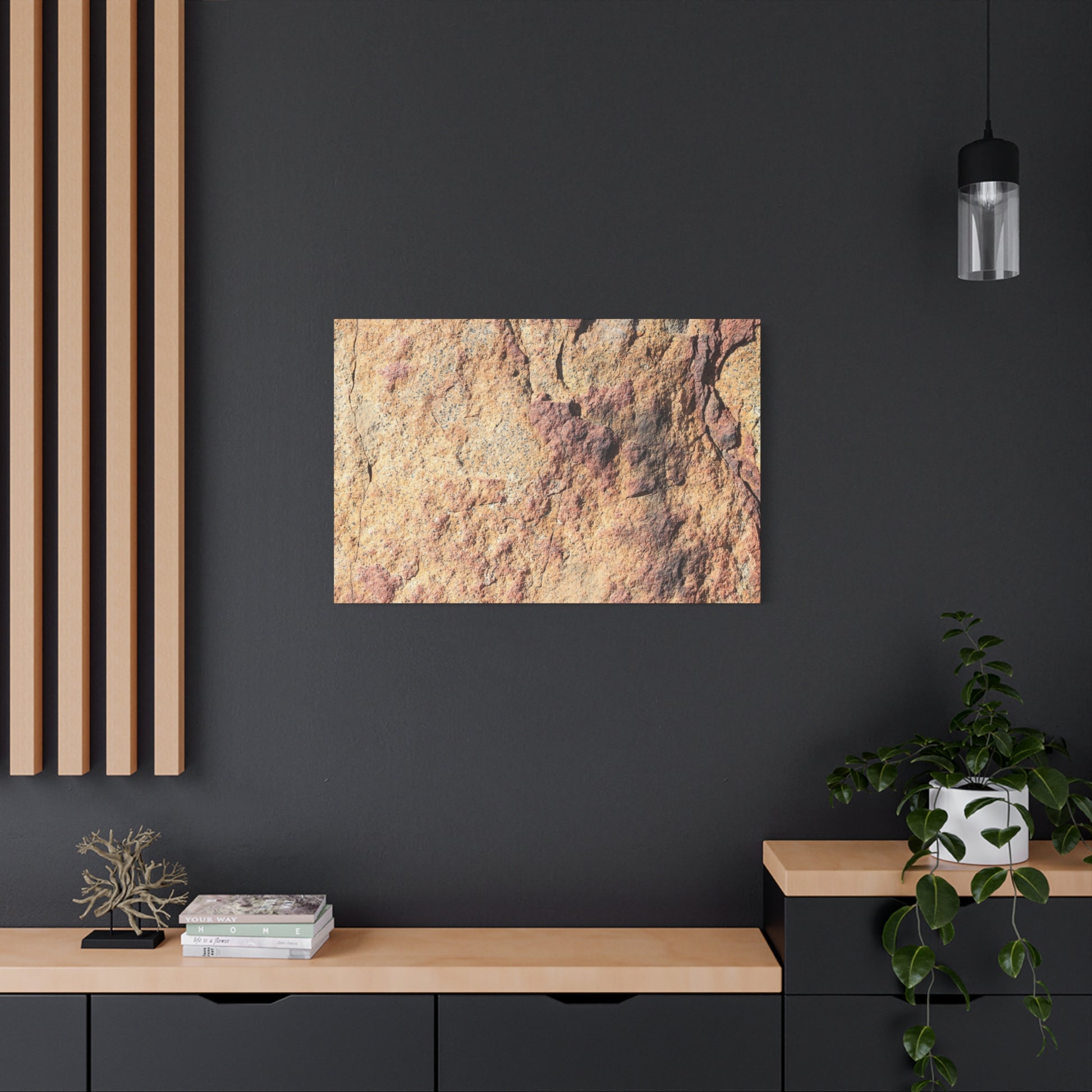 Terracotta Tears - Unique Frameless Canvas Wall Art - Art By Earth