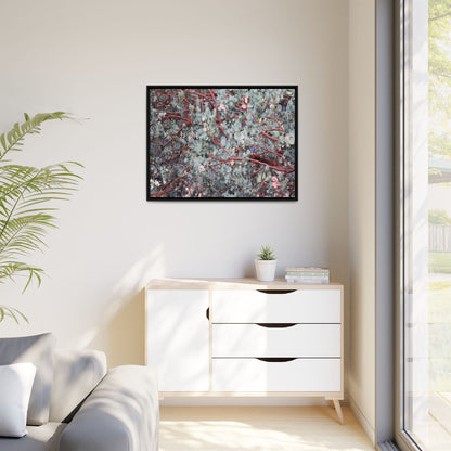 Whispers of Sage - Unique Stretched Canvas Wall Art - Art By Earth