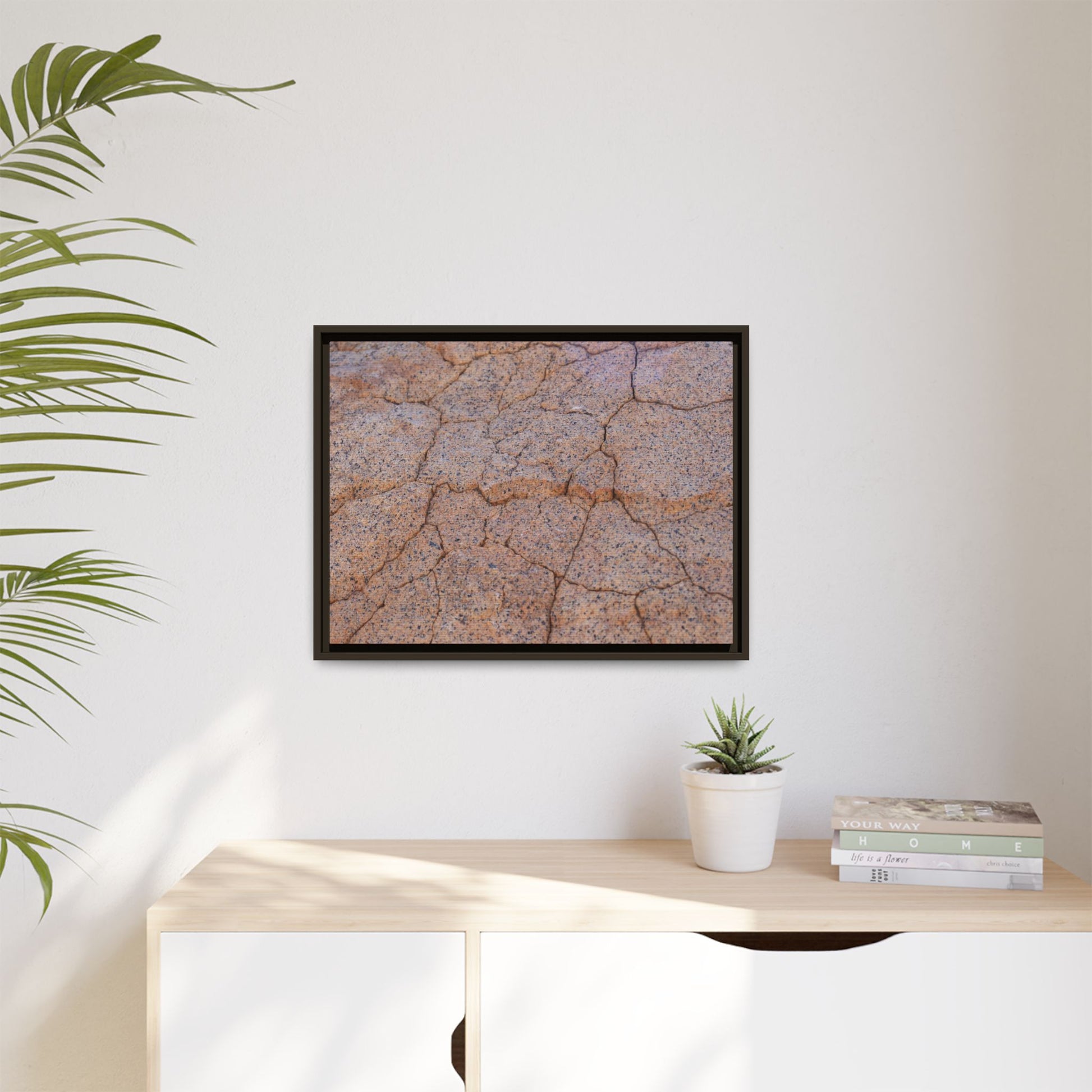 Fragmented Earth - Unique Stretched Canvas Wall Art - Art By Earth