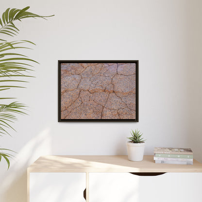 Fragmented Earth - Unique Stretched Canvas Wall Art - Art By Earth