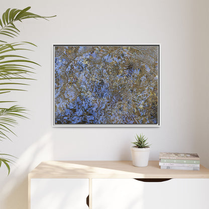 Aquatic Reflections - Unique Stretched Canvas Wall Art - Art By Earth