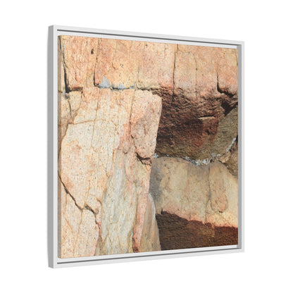 Fractured Stone - Unique Stretched Canvas Wall Art - Art By Earth