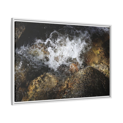 Cascading Momentum - Unique Stretched Canvas Wall Art - Art By Earth