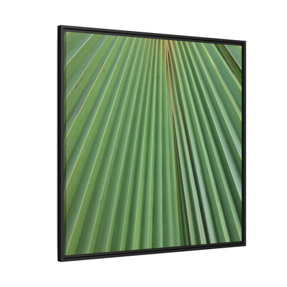 Verdant Veins - Unique Stretched Canvas Wall Art - Art By Earth