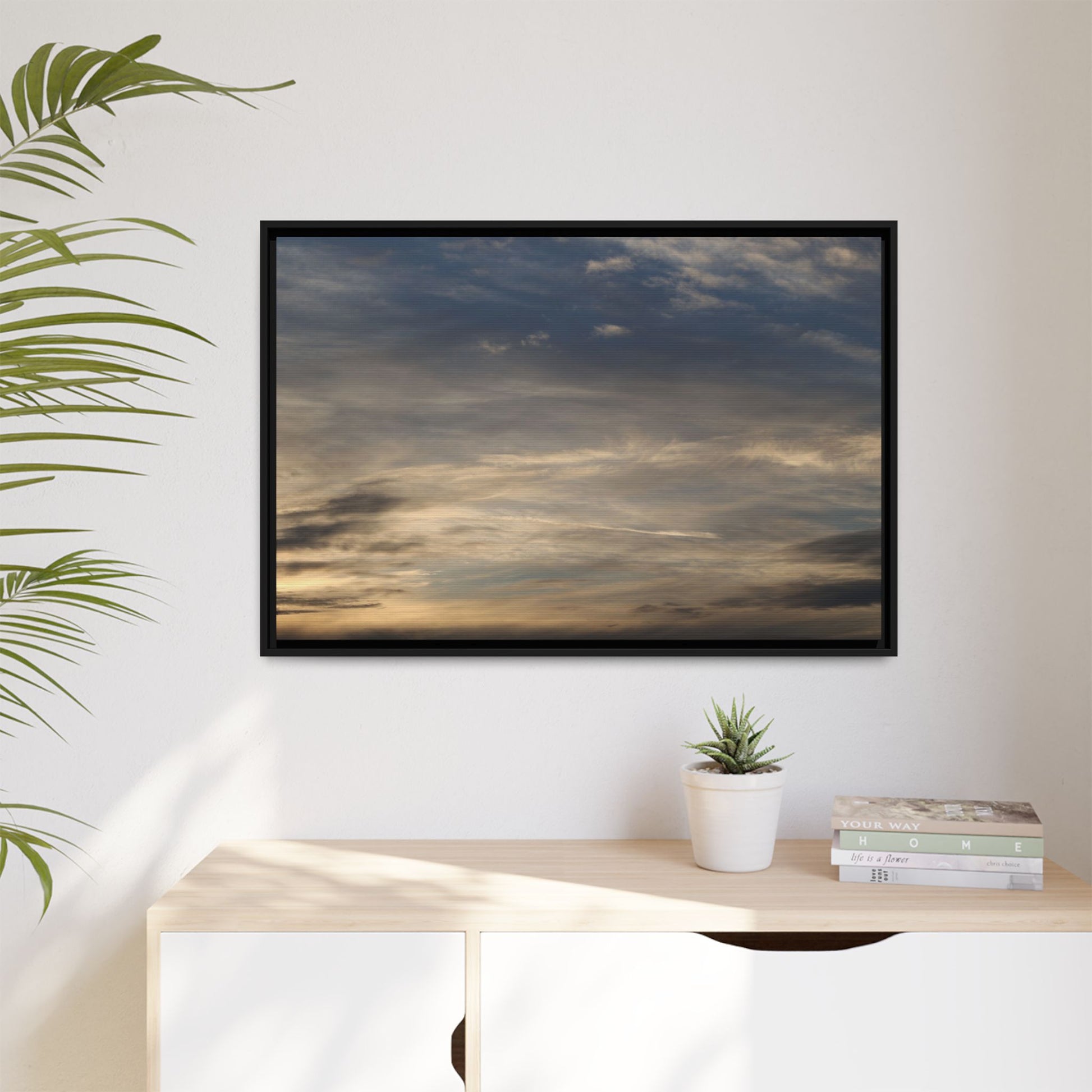 Clouded Thoughts - Unique Stretched Canvas Wall Art - Art By Earth