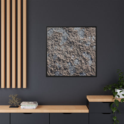 Textured Ground - Unique Stretched Canvas Wall Art