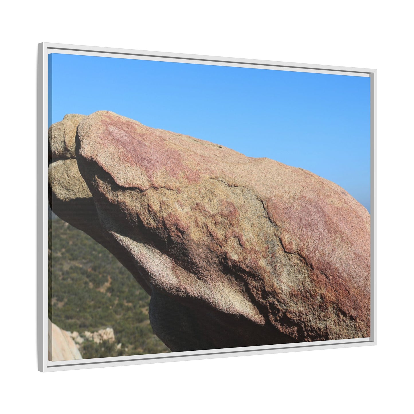 Sleeping Stone - Unique Stretched Canvas Wall Art - Art By Earth