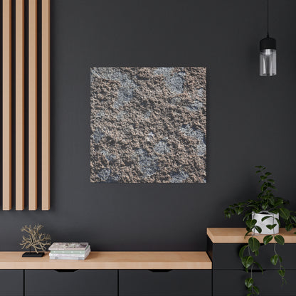 Soil and Stone - Unique Frameless Canvas Wall Art