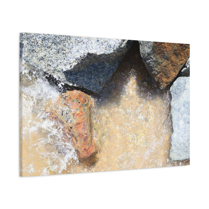 Rocky Embrace - Unique Frameless Canvas Wall Art - Art By Earth