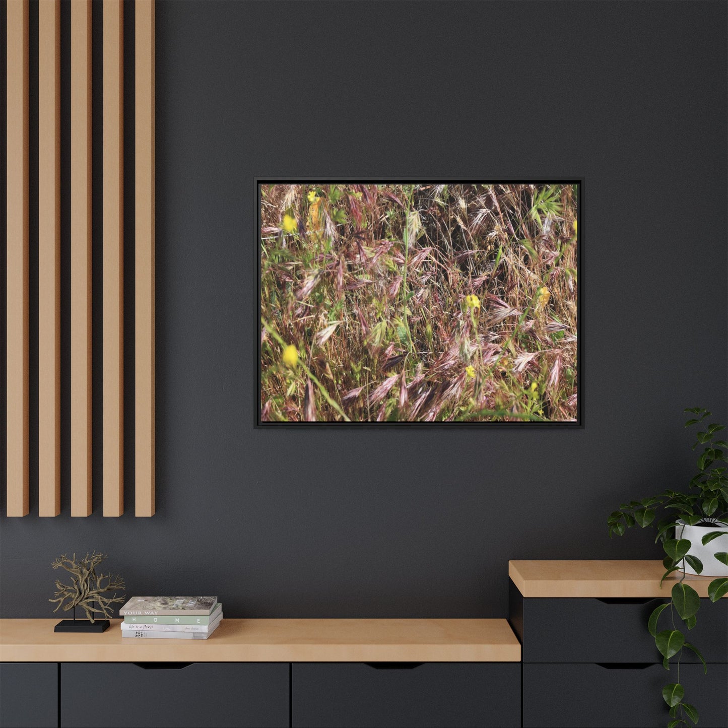 Autumn Meadow - Unique Stretched Canvas Wall Art - Art By Earth