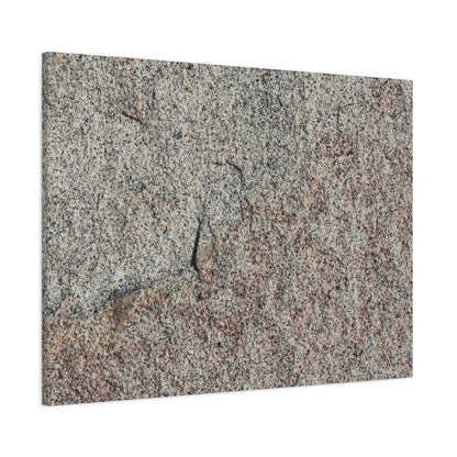 Tectonic Murmur - Unique Frameless Canvas Wall Art - Art By Earth