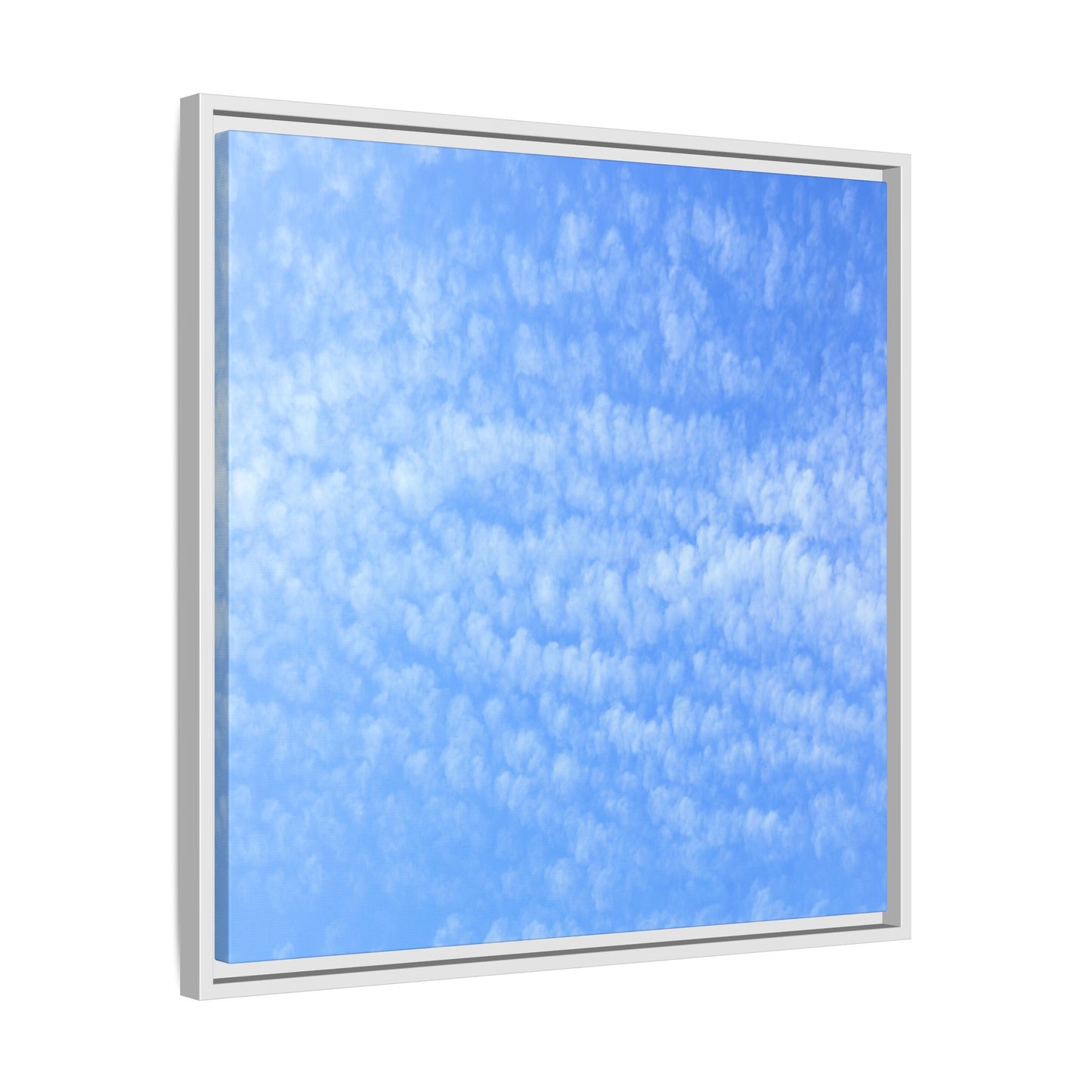 Wispy Blue Dreams - Unique Stretched Canvas Wall Art - Art By Earth
