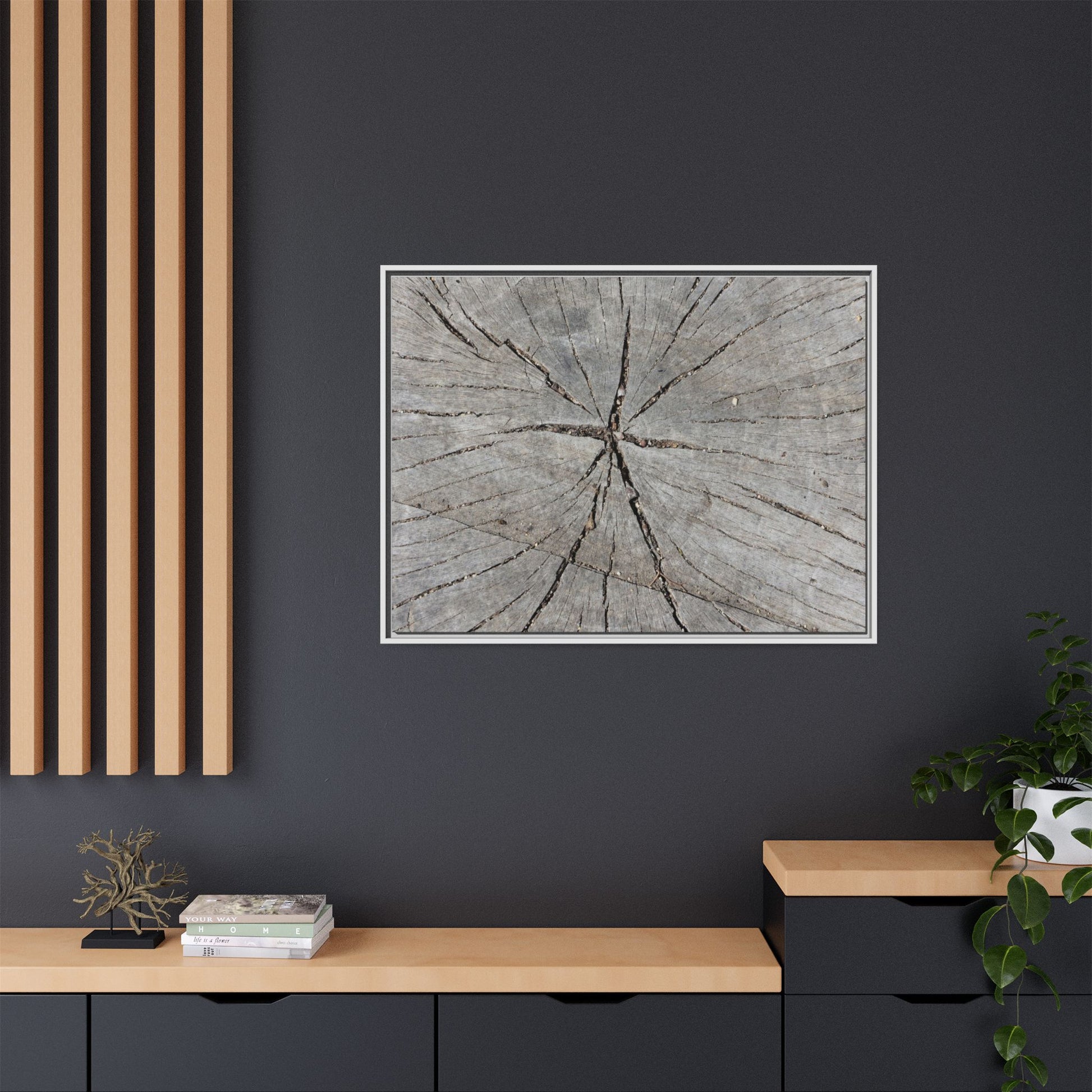 Fractured Memories - Unique Stretched Canvas Wall Art - Art By Earth