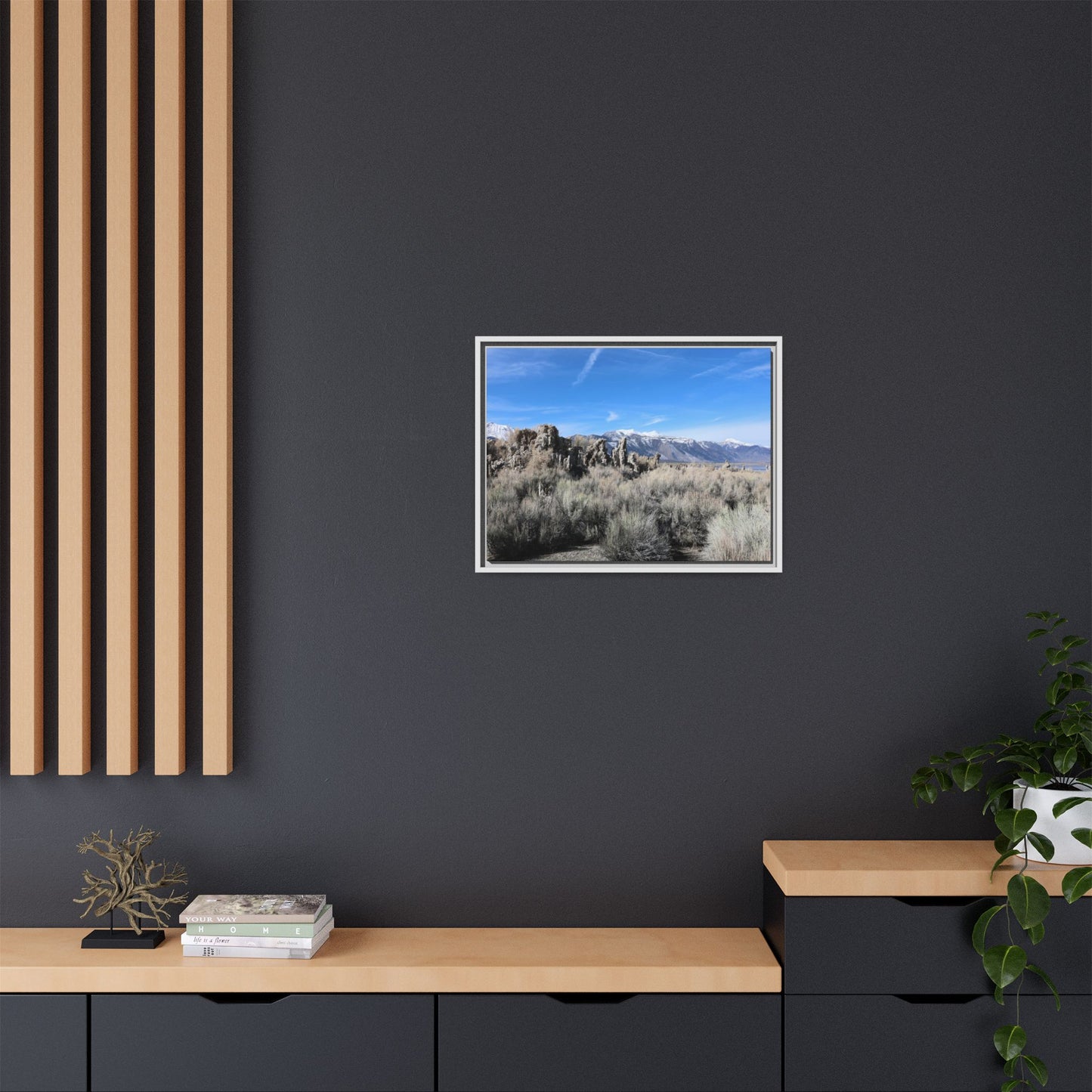 Whispers of the Sagebrush Steppe - Unique Stretched Canvas Wall Art