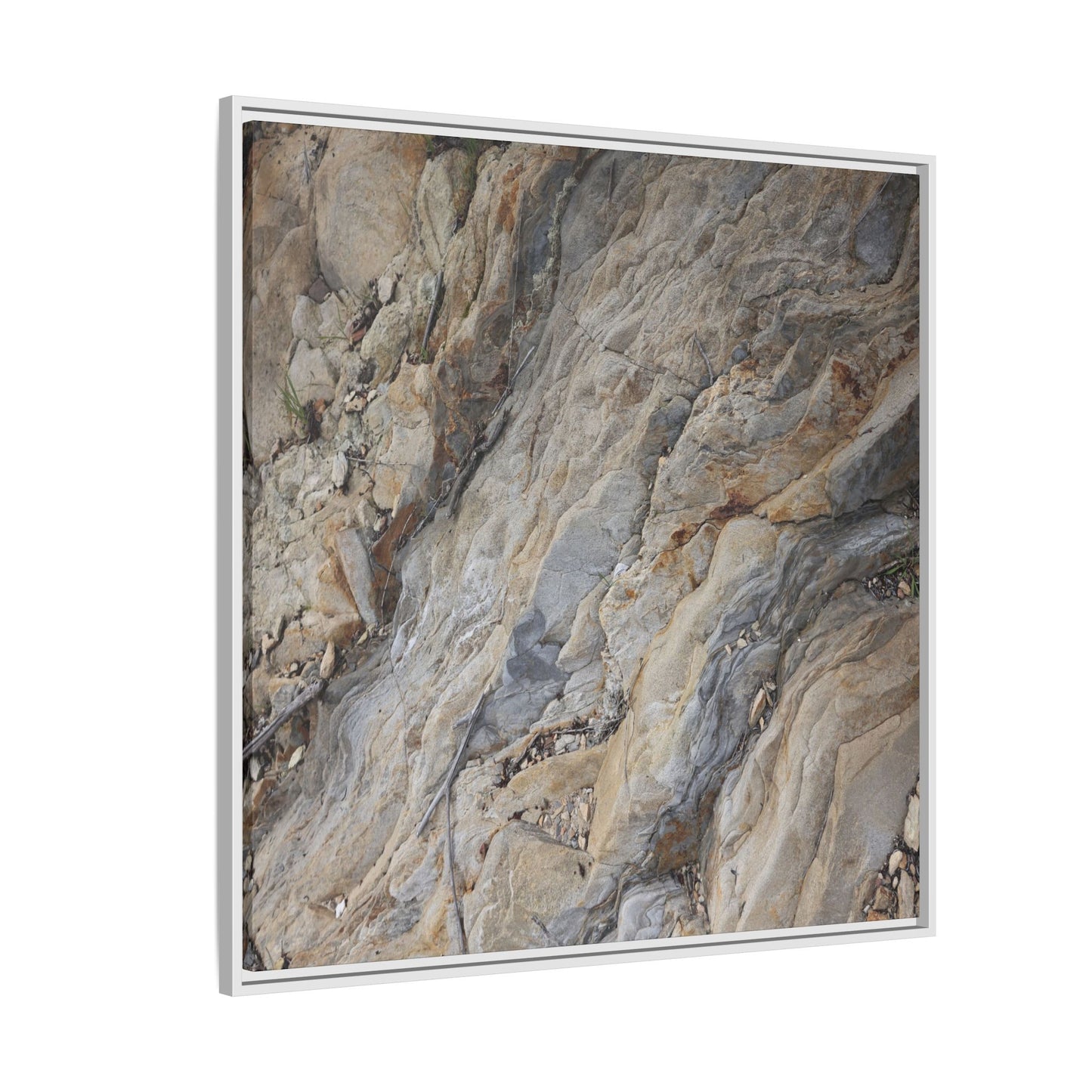 Layers of Earth's History - Unique Stretched Canvas Wall Art - Art By Earth