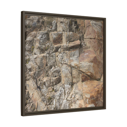 Sandstone Symphony - Unique Stretched Canvas Wall Art - Art By Earth