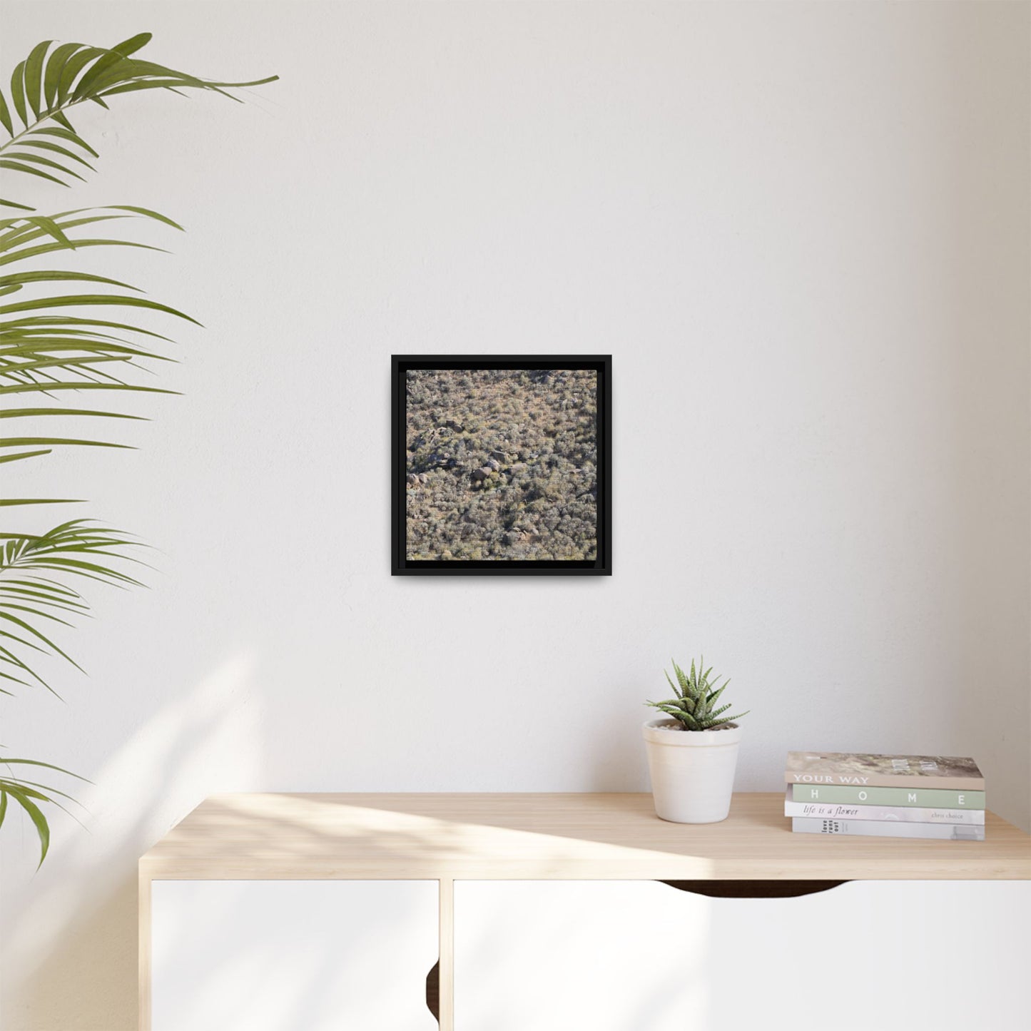 Arid Terrain Study - Unique Stretched Canvas Wall Art - Art By Earth