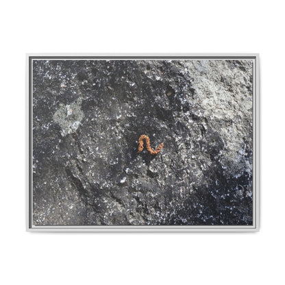 Volcanic Ash and Copper - Unique Stretched Canvas Wall Art - Art By Earth