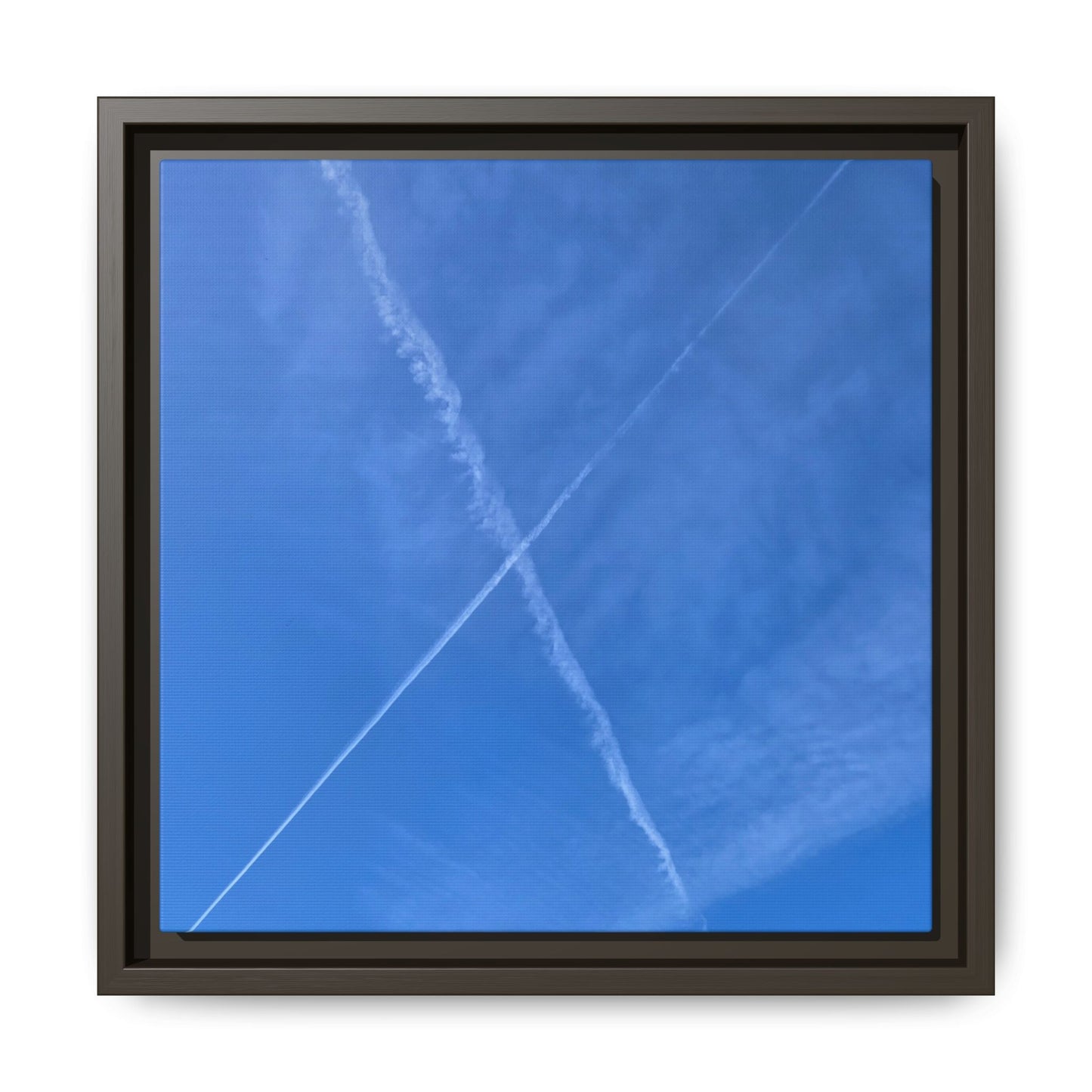 Sky Crossroads - Unique Stretched Canvas Wall Art - Art By Earth