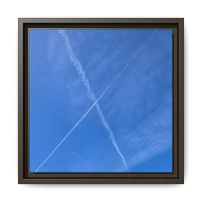 Sky Crossroads - Unique Stretched Canvas Wall Art - Art By Earth