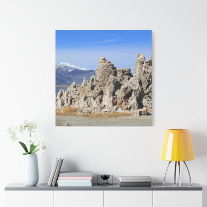 Tufa Towers of Mono Lake - Unique Frameless Canvas Wall Art
