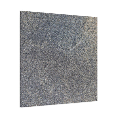 Granite Murmur - Unique Frameless Canvas Wall Art - Art By Earth