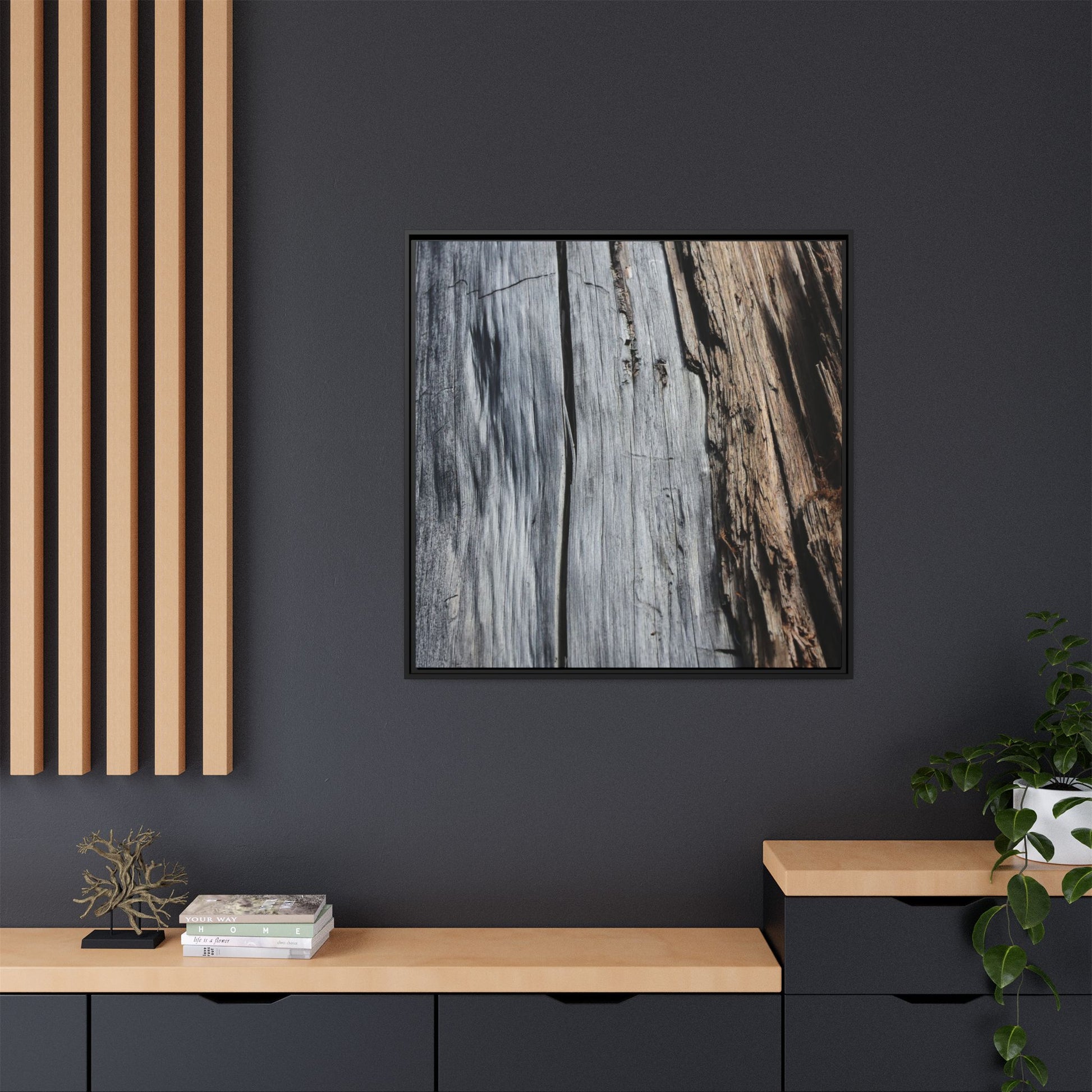 Wood's Lament - Unique Stretched Canvas Wall Art - Art By Earth