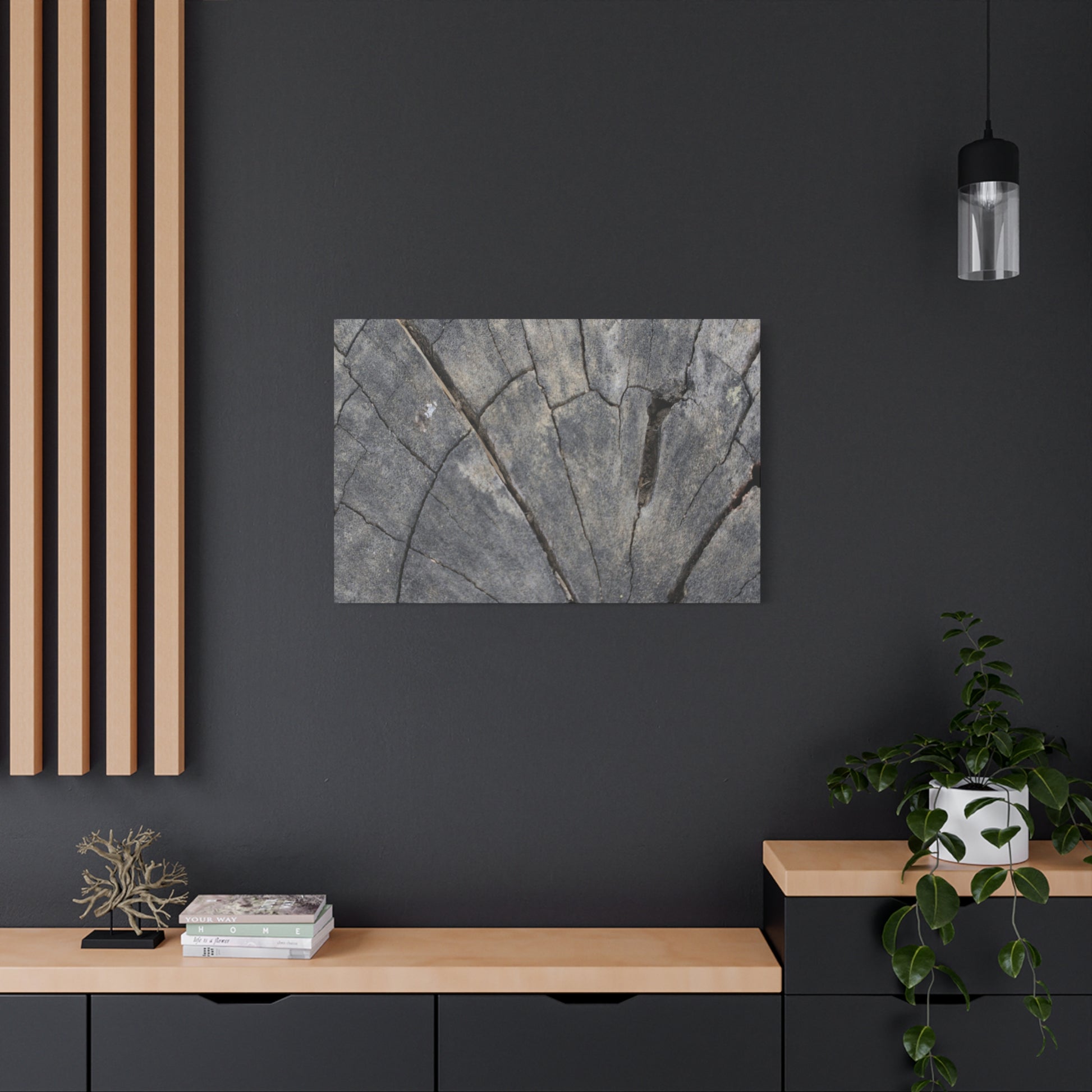 Geological Mosaic - Unique Frameless Canvas Wall Art - Art By Earth