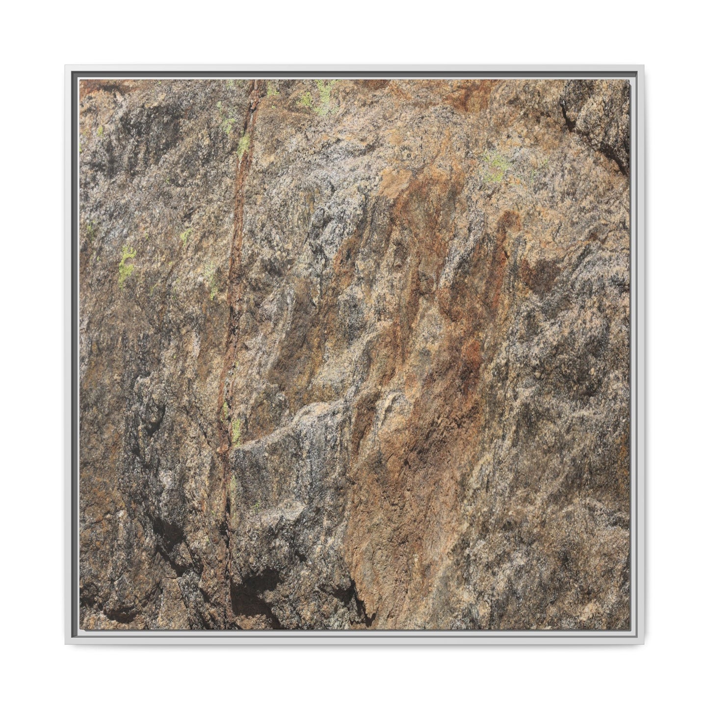 Weathered Rock Formation - Unique Stretched Canvas Wall Art - Art By Earth