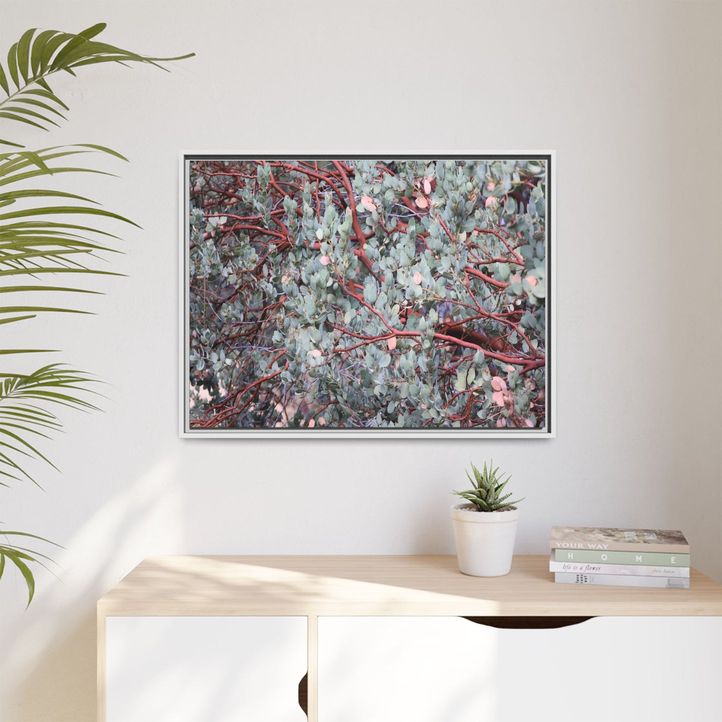 Whispers of Sage - Unique Stretched Canvas Wall Art - Art By Earth