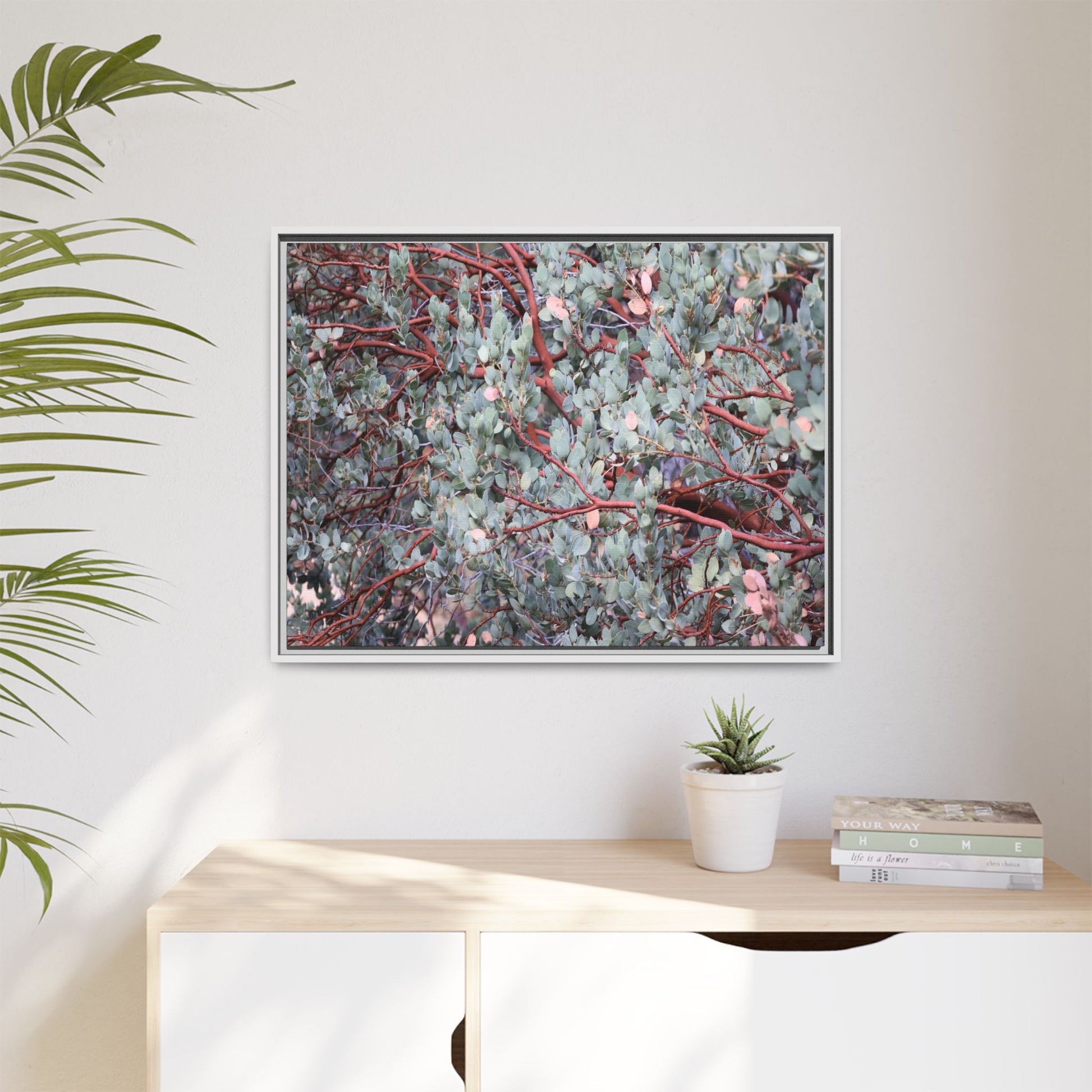 Whispers of Sage - Unique Stretched Canvas Wall Art - Art By Earth