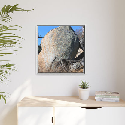Stony Sentinel - Unique Stretched Canvas Wall Art - Art By Earth