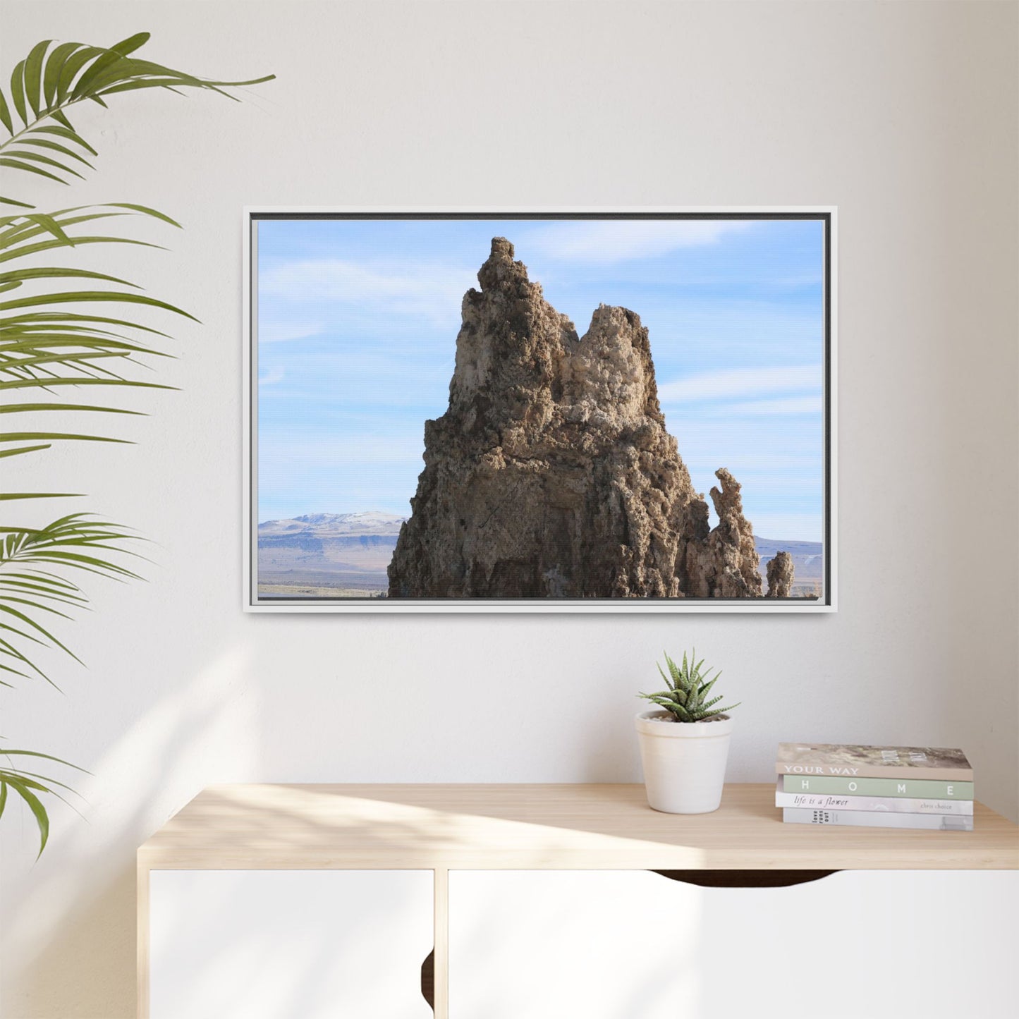 Tufa Towers of Silence - Unique Stretched Canvas Wall Art