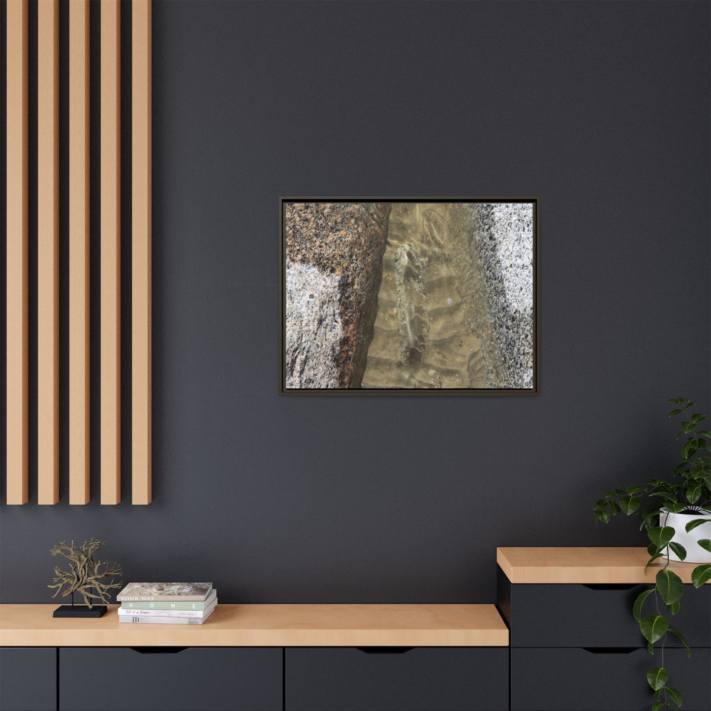 Between Concrete Walls - Unique Stretched Canvas Wall Art - Art By Earth
