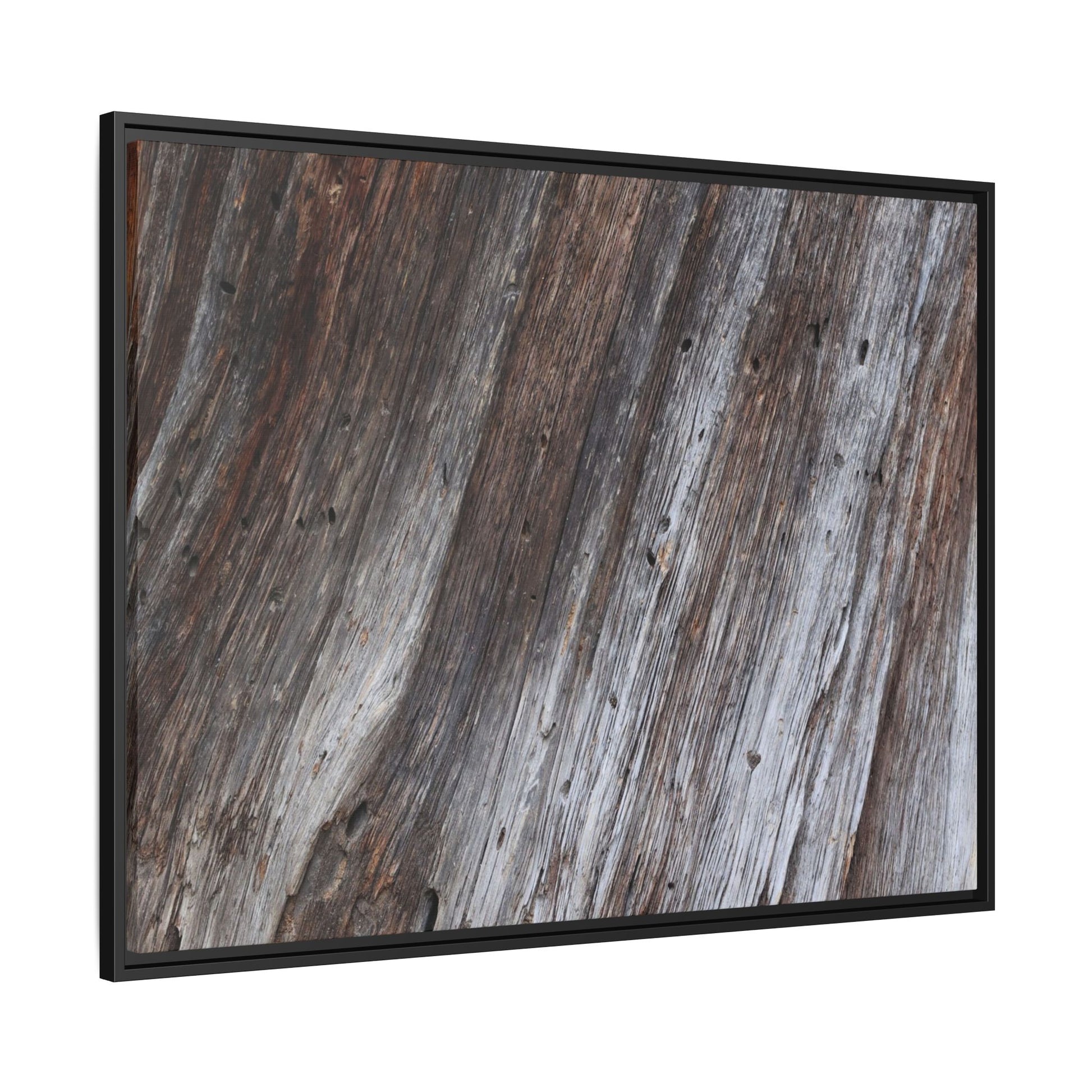 Aged Timber Texture - Unique Stretched Canvas Wall Art - Art By Earth
